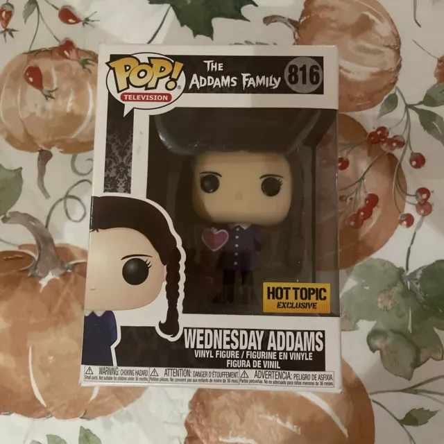 Funko Pop! Vinyl: The Addams Family - Wednesday Addams - Hot Topic (HT)...