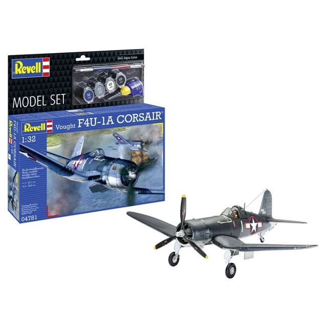 REVELL 64781 MAQUETTE Model Set Vought F4U-1A Corsair 1/32 EUR 36,40 ...