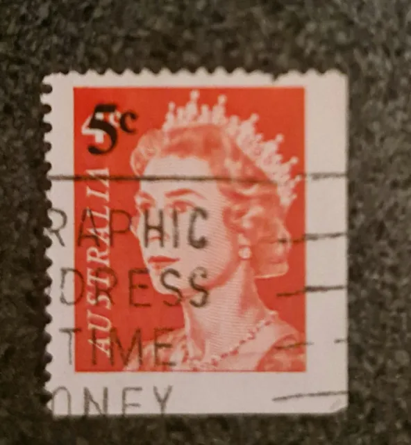 Australia Queen Elizabeth II Stamp 4c 5c Australian Stamp