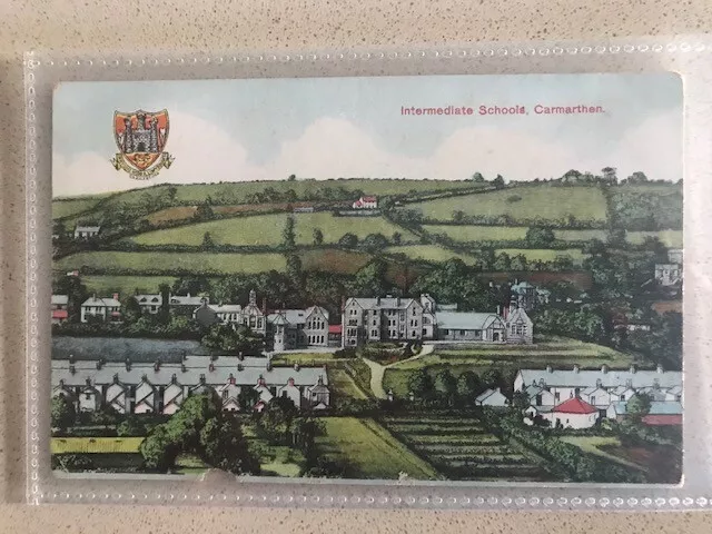 Postcard - Intermediate Schools Carmarthen Wales