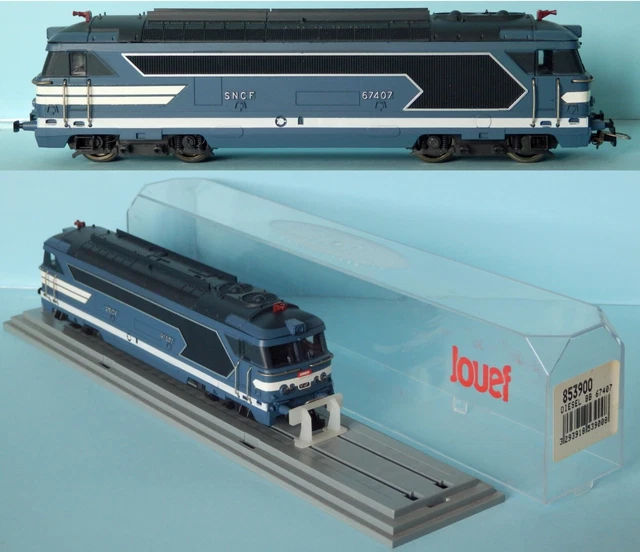 Locomotive diesel type BB 67407 - Modélisme