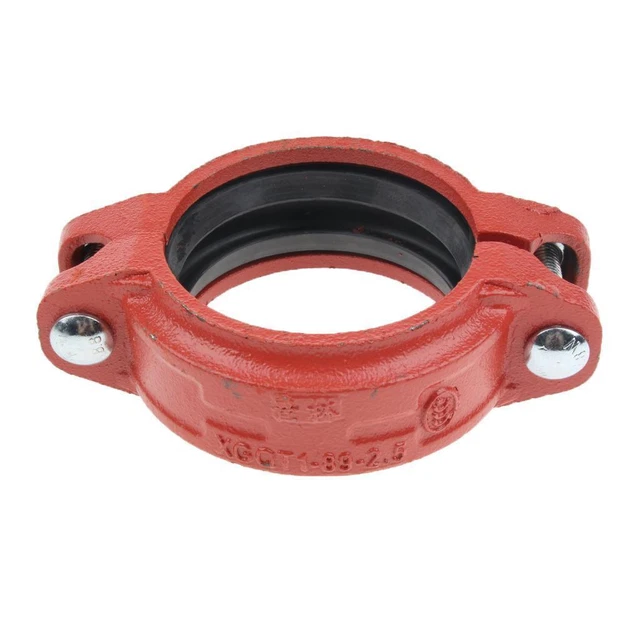 FIRE SPRINKLER PIPES Coupling Clamp Rigid Grooved Couplings DN89 £19.74