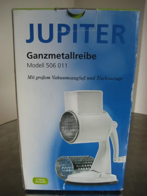 Jupiter Modell 506 011 Handreibe inkl. 2 Trommeln aus Edelstahl