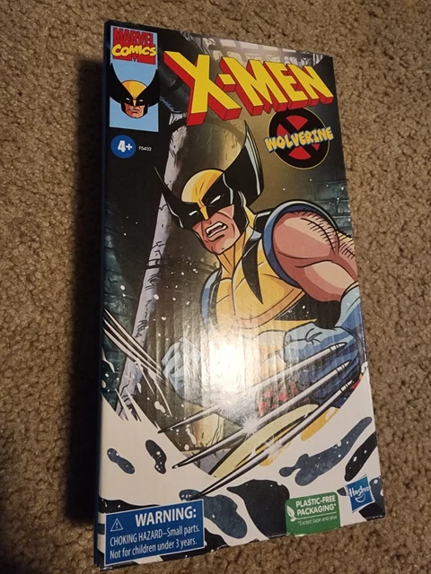 MARVEL LEGENDS VHS 90's X-Men Animated Series Wolverine Retro Figure