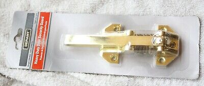 Defiant Heavy Duty Door Security Safety Lock Guard Catch Latch With Screws
