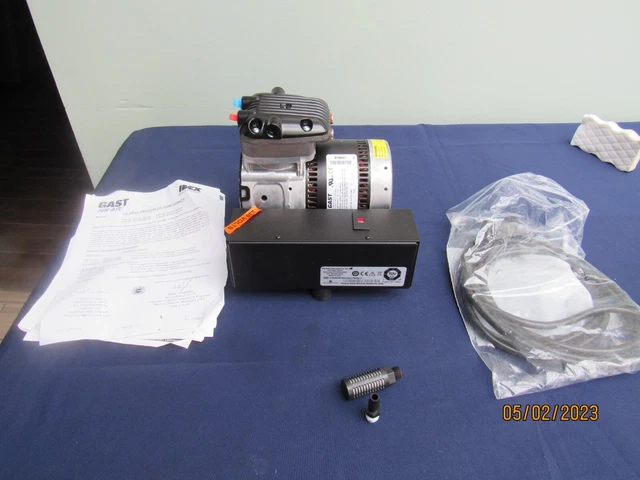 GAST 87R147-V139-N270X Vacuum Pump 1/4HP OEM Biotek Instruments 7103024 - NEW!!!