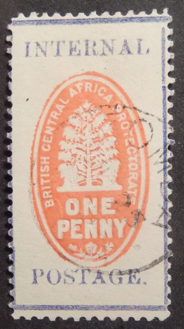 British Central Africa Scott # 59d, Used