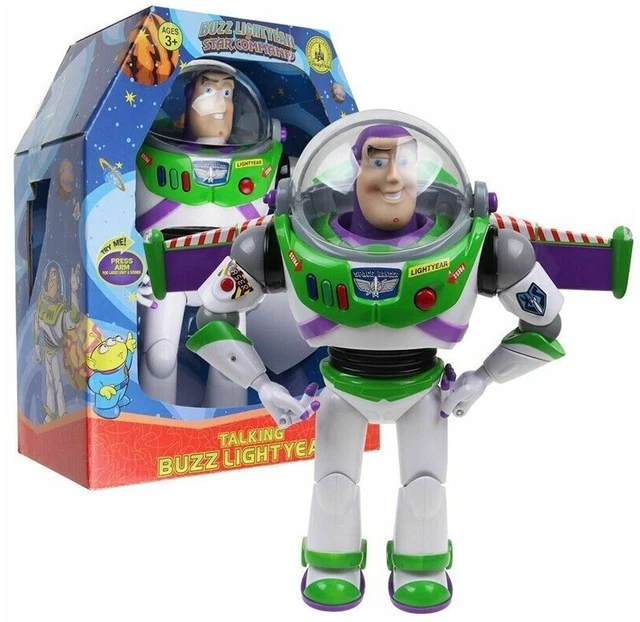 Toy Story Talking Buzz Lightyear Star Command Action Figures Sound Playset Toy