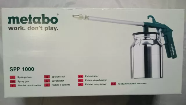 Metabo  Sprühpistole SPP 1000 Druckluft 6 bar