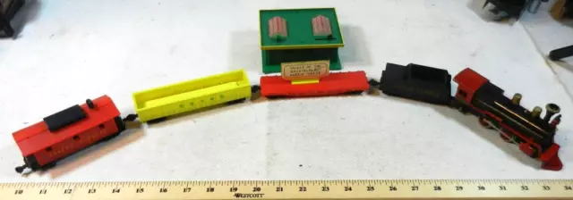 Jolly Green Giant Vintage Promotional HO Marx Train Set Includes Rare Sign!