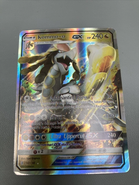 Pokémon TCG Kommo-o GX Sonne & Mond: Guardians Rising 100/145 Holo Ultra selten