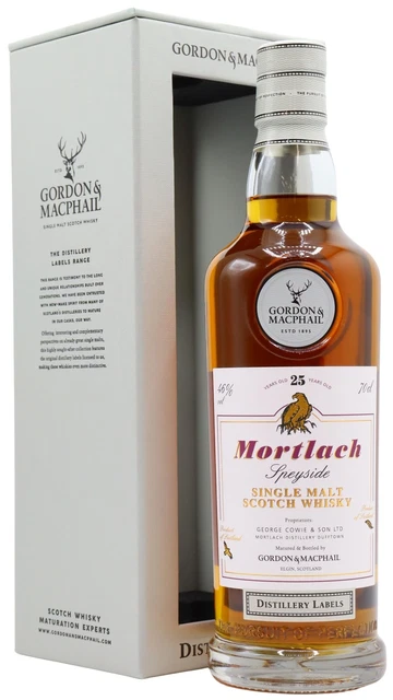 Mortlach - Distillery Labels 25 year old Whisky  70cl