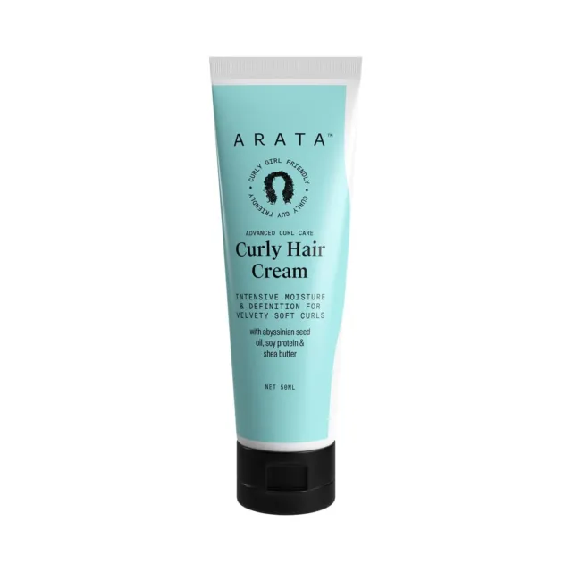 Arata Advanced Curl Care Curly Hair Cream(50 ML)For Velvety Soft Curls Intensive