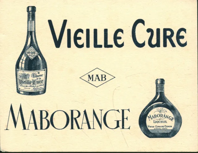 Buvard vintage Vieille Cure Maborange