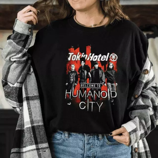 Tokio Hotel Humanoid City Live Beyond the World Tour 2024 Bill Kaulitz TShirt