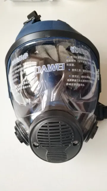 Dawei  Full-face Mask. Chemical, Gas, Paint Spray Respirator With 2 Filters