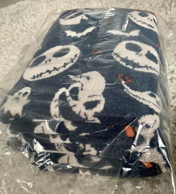 Pack Of 2 Disney The Nightmare Before Christmas Large Bath Sheet 100 X 150cm