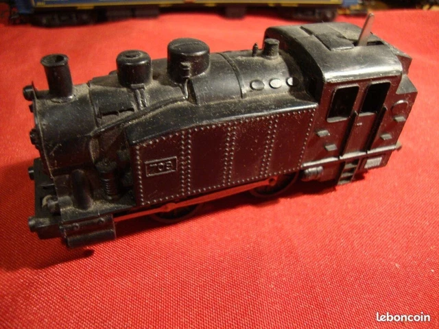 A474 Vintage 1925 J De P 4466 France Mechanical Locomotive 1007 + Zero