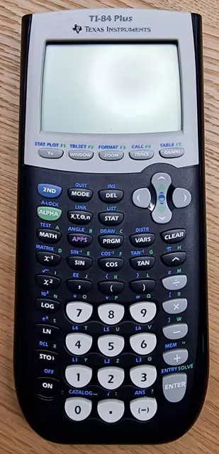 Taschenrechner TI-84 Plus von Texas Instruments + Tasche * SEHR GUT erhalten