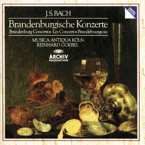 JOHANN SEBASTIAN BACH - Bach: Brandenburg Concertos/brandenburgische ...