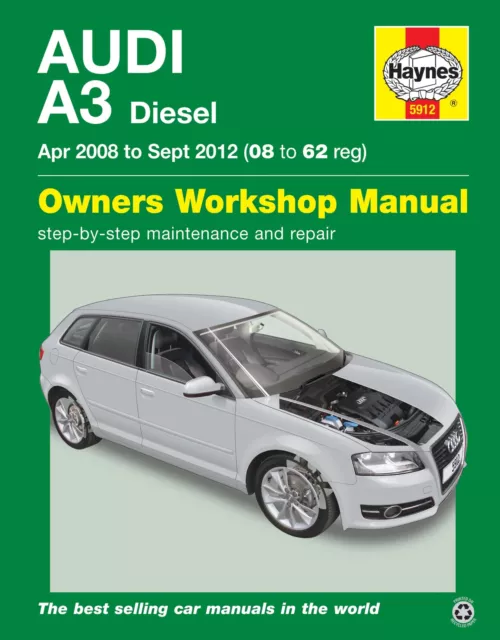 Audi A3 Diesel (Apr 08 - Sept 12) Haynes Repair Manual (Paperback)