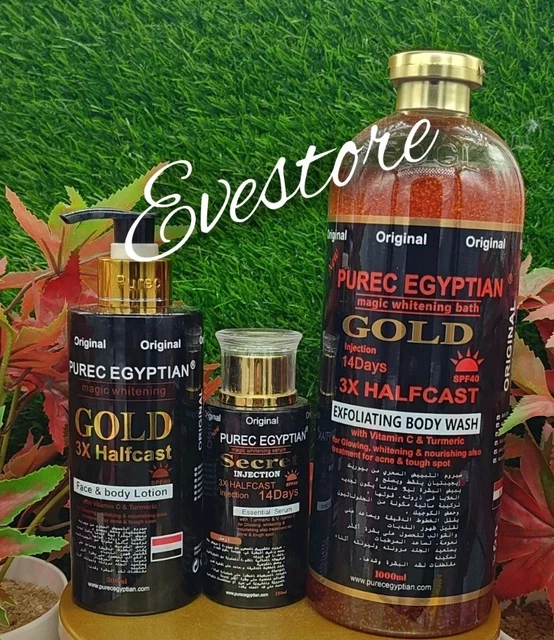 thumbnail image 2 of Sdgl Original Purec Egyptian Gold Exfoliating Soap Bar With Vitamin C & Turmeric – 2-Pack, All Skin Types 2 of 2
