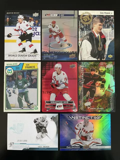 Carolina Hurricanes Fan Lot 58 Cards 1983-2023🎁Great Gift Idea for Any Fan! 🎁