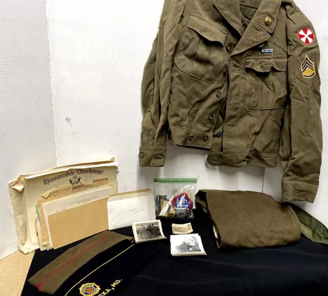 Korean War US Army Lot, Named