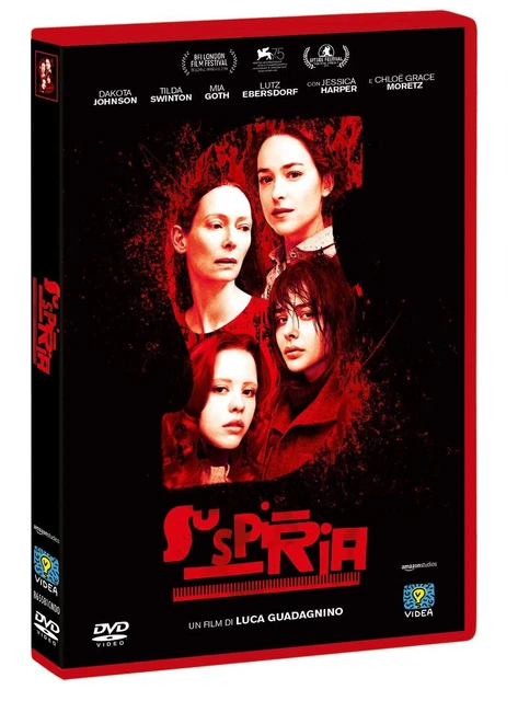 Suspiria (2019) + 4 Card Da Collezione (DVD) Dakota Johnson Chloë Grace Moretz