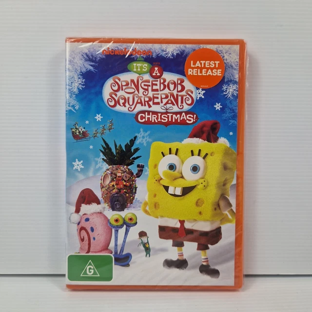 SPONGEBOB SQUAREPANTS - It's A Spongebob Christmas DVD 2012 Region 4 ...
