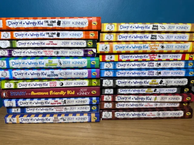 Diary Of A Wimpy Kid by Jeff Kinney - Build Your Own Book Bundle