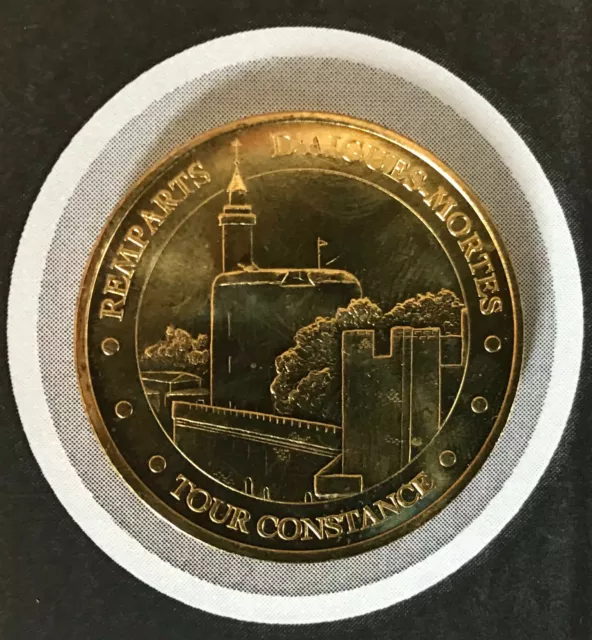 Monnaie De Paris Medaille Jeton Touristique Em Mdp Remparts D'aigues-Mortes 2008