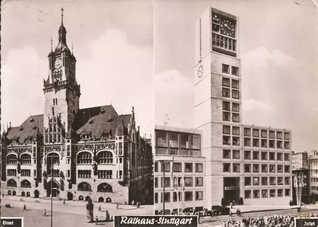 Alte AK Stuttgart, Rathaus