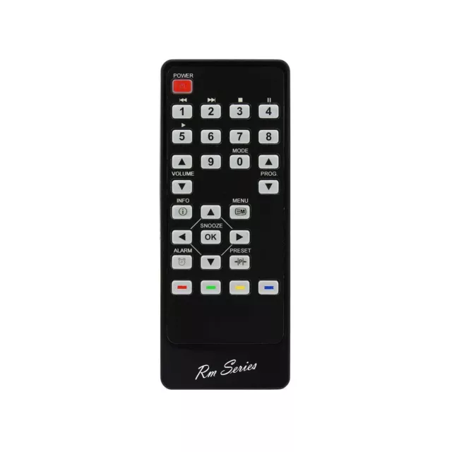 RM Series Remote Control Compatible with ROBERTS STREAM93i STREAM94i