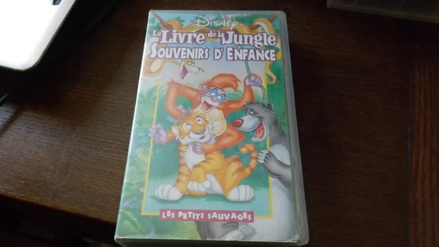 CASSETTE VIDEO DE Le livre de la jungle souvenirs d'enfance EUR 14,00