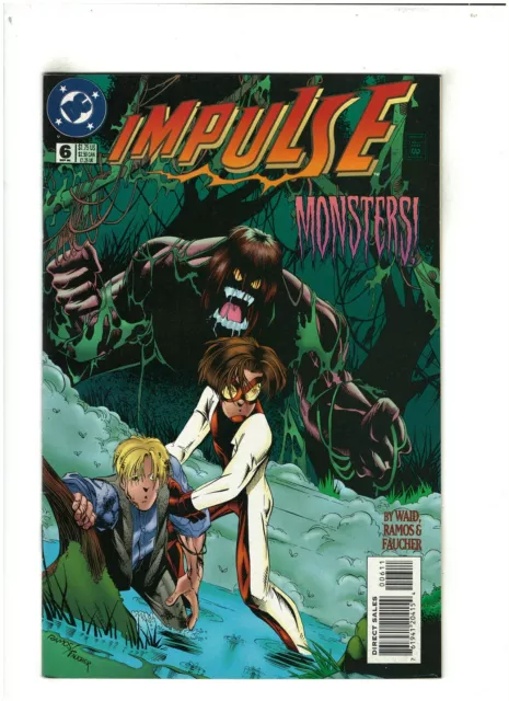Impulse #6 VF+ 8.5 DC Comics 1995 Mark Waid & Humberto Ramos
