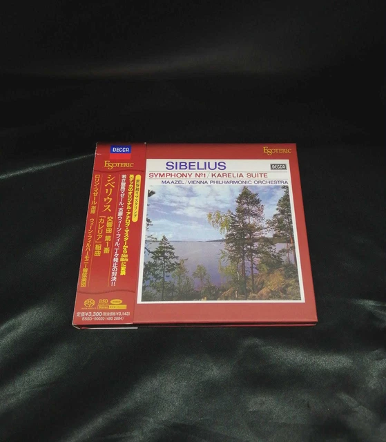 Esoteric/Decca Essd-90020 Sacd/Sibelius Symphony No. Karelian Suite
