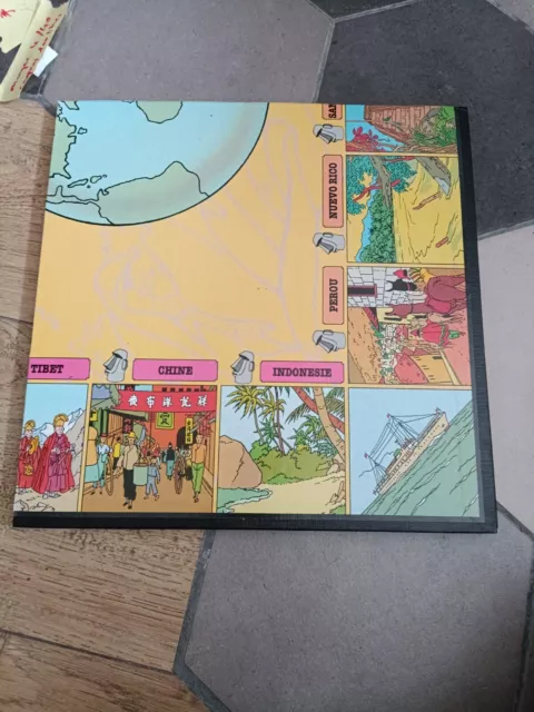 Jeu de société vintage Tintin et le piège du Totem Dhor ( 1991 ) Jeux Nathan 3