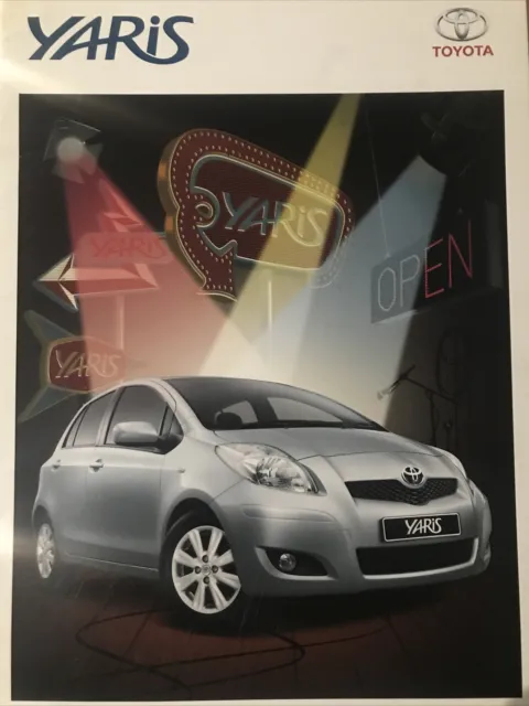 Brochure auto - 2009 Toyota Yaris - Sudafrica