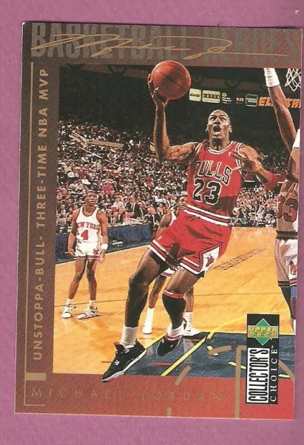 CARTE MICHAEL JORDAN #214 Upper deck 94 95 - NBA basket card 3 time nba mvp  EUR 5,00 - PicClick FR