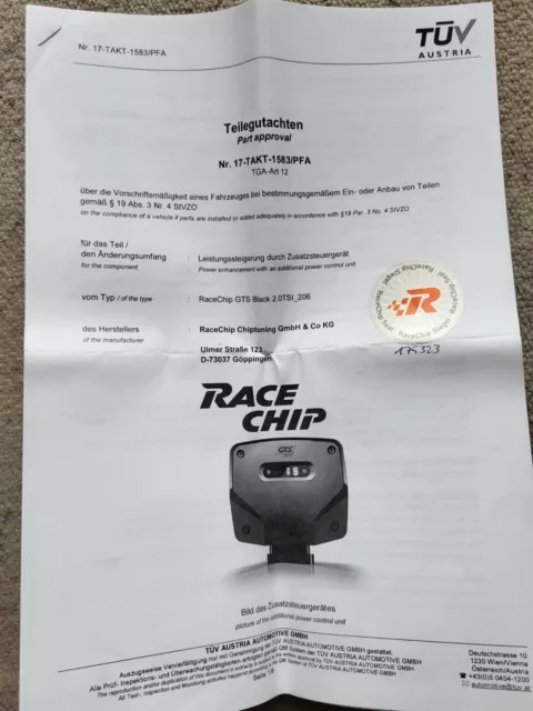 Racechip gts Black für Seat Leon Cupra 5F 280 PS+App-Steuerung