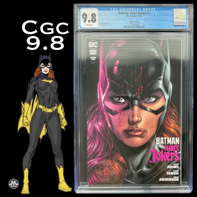 Batman Three Jokers #2 Cgc 9.8 (Dc Comics, 2020) Jason Fabok Variant A Cover