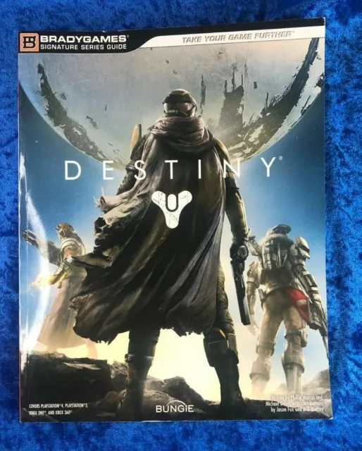 Destiny Official Game Strategy Guide 2014 Brady Games XBOX Playstation Wii