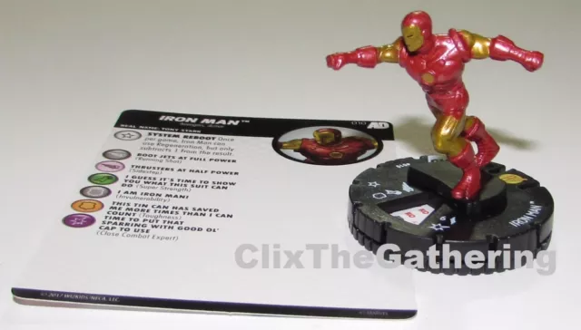 IRON MAN #010 #10 Avengers/Defenders War Marvel HeroClix