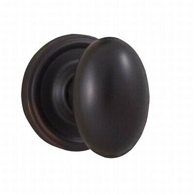 Weslock Julienne Passage Door Knob with Round Rose from the Elegance Collection
