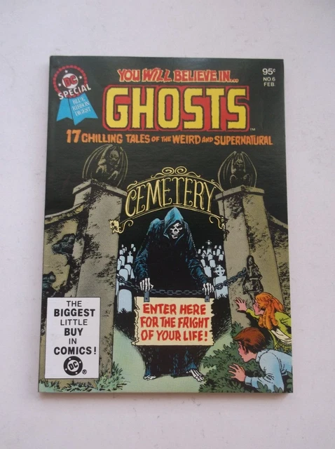 Dc Special Blue Ribbon Digest #6, Will You Believe In ...Ghosts, Rare/Htf, 1981!