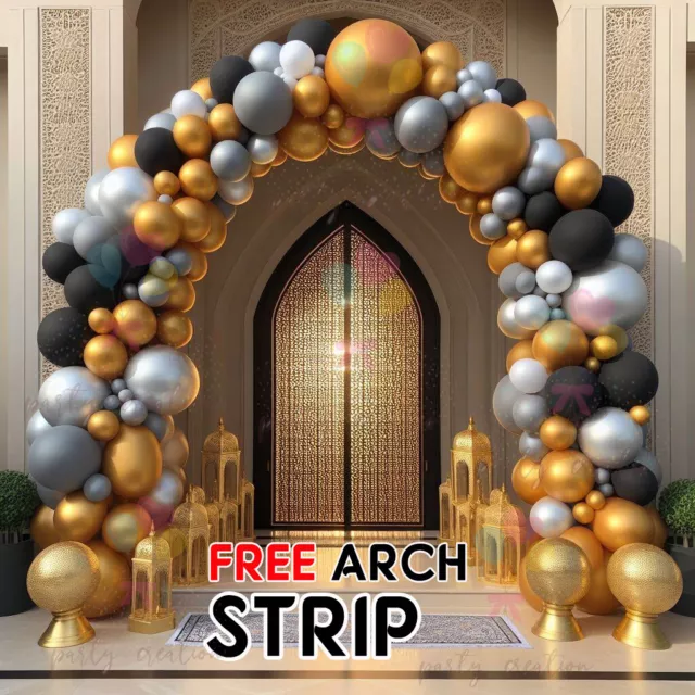 Balloon Arch Kit +Balloons Garland Birthday Wedding Party Baby Shower Decor UK 2