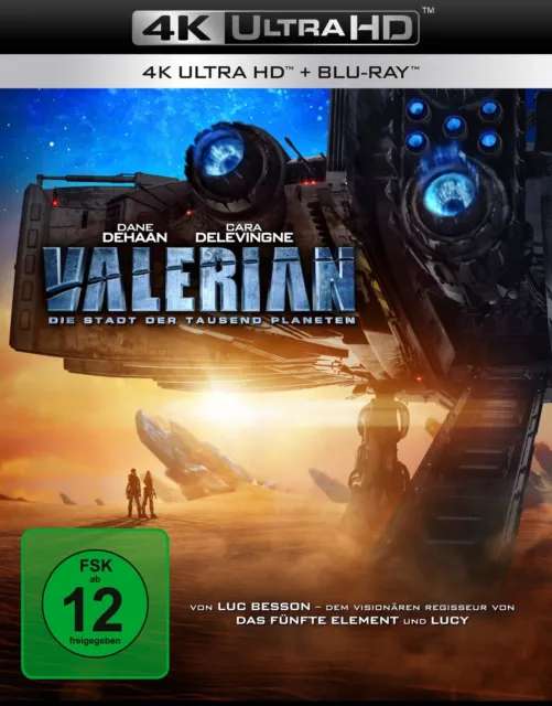 Valerian - Die Stadt der tausend Planeten [4K Ultra-HD] [Blu-ra (4K UHD Blu-ray)