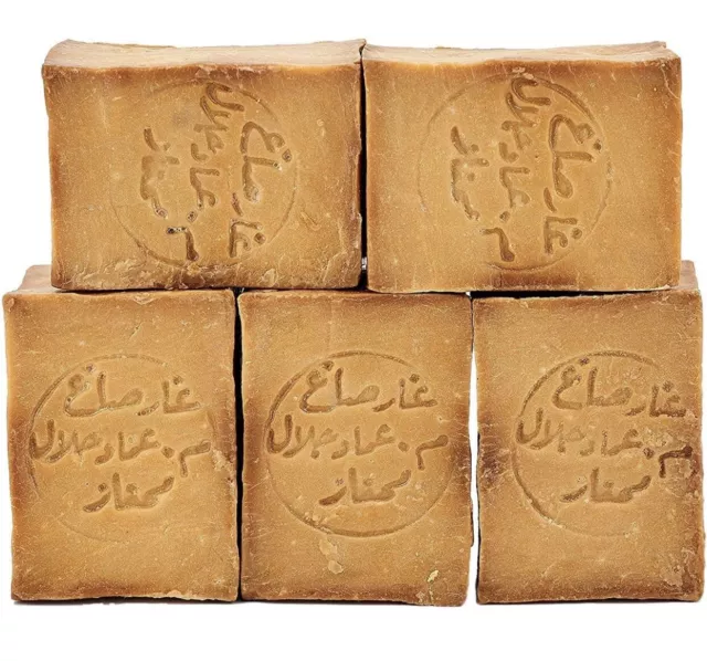 Savon "d'Alep" Paquet Qualité Top Lot 20- 80% huile d’Olive 20% huile de LAURIER