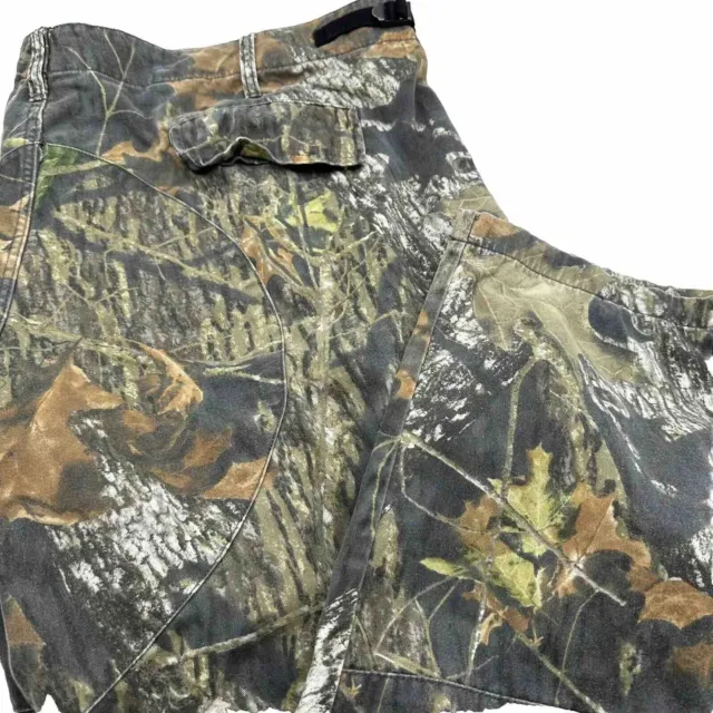 Redhead Mens 3XL Realtree Camo Pants Cargo Pockets Adjustable Waist And Ankles